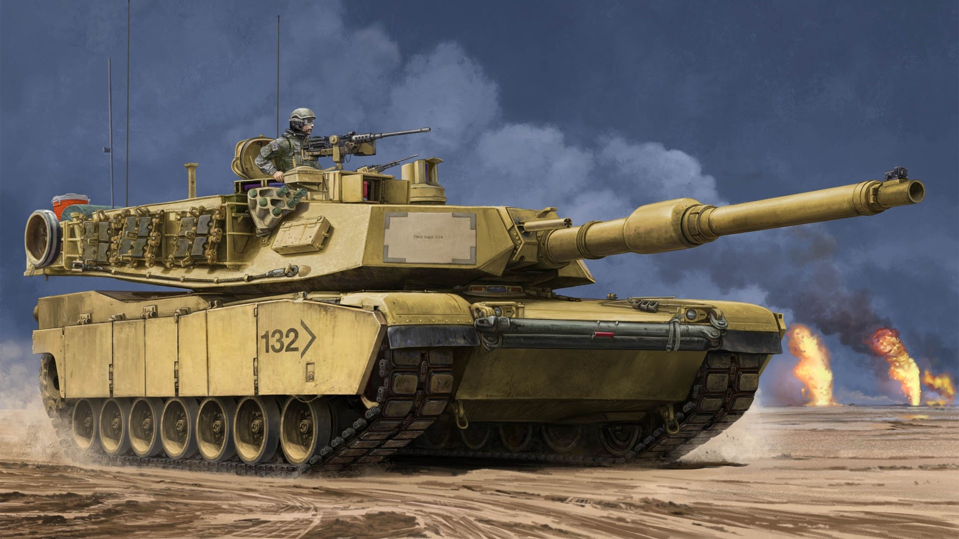 artwork, tank, vehicle, military Gallery HD Wallpaper