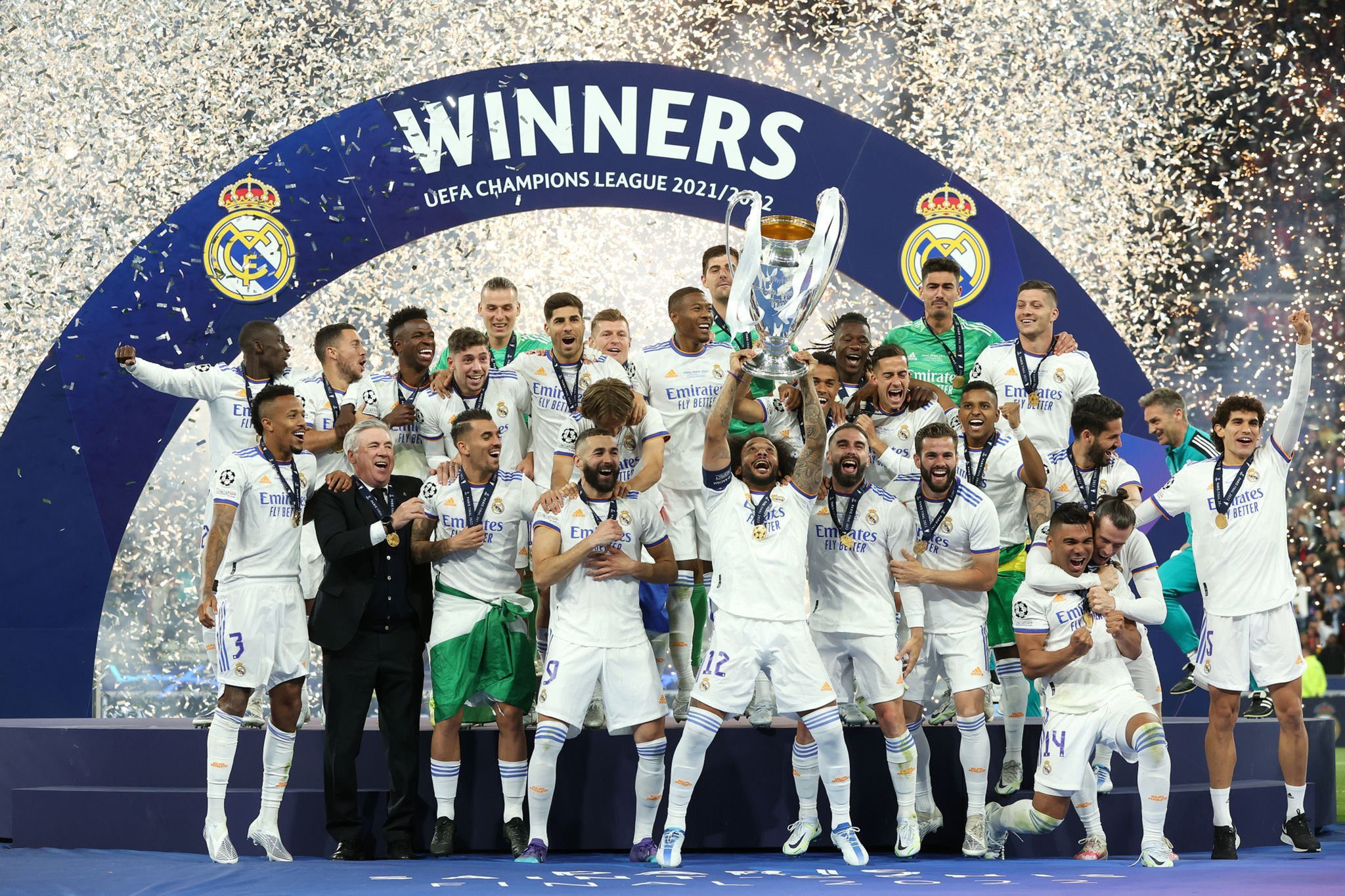 Real Madrid UEFA Champions League 2022 Wallpaper