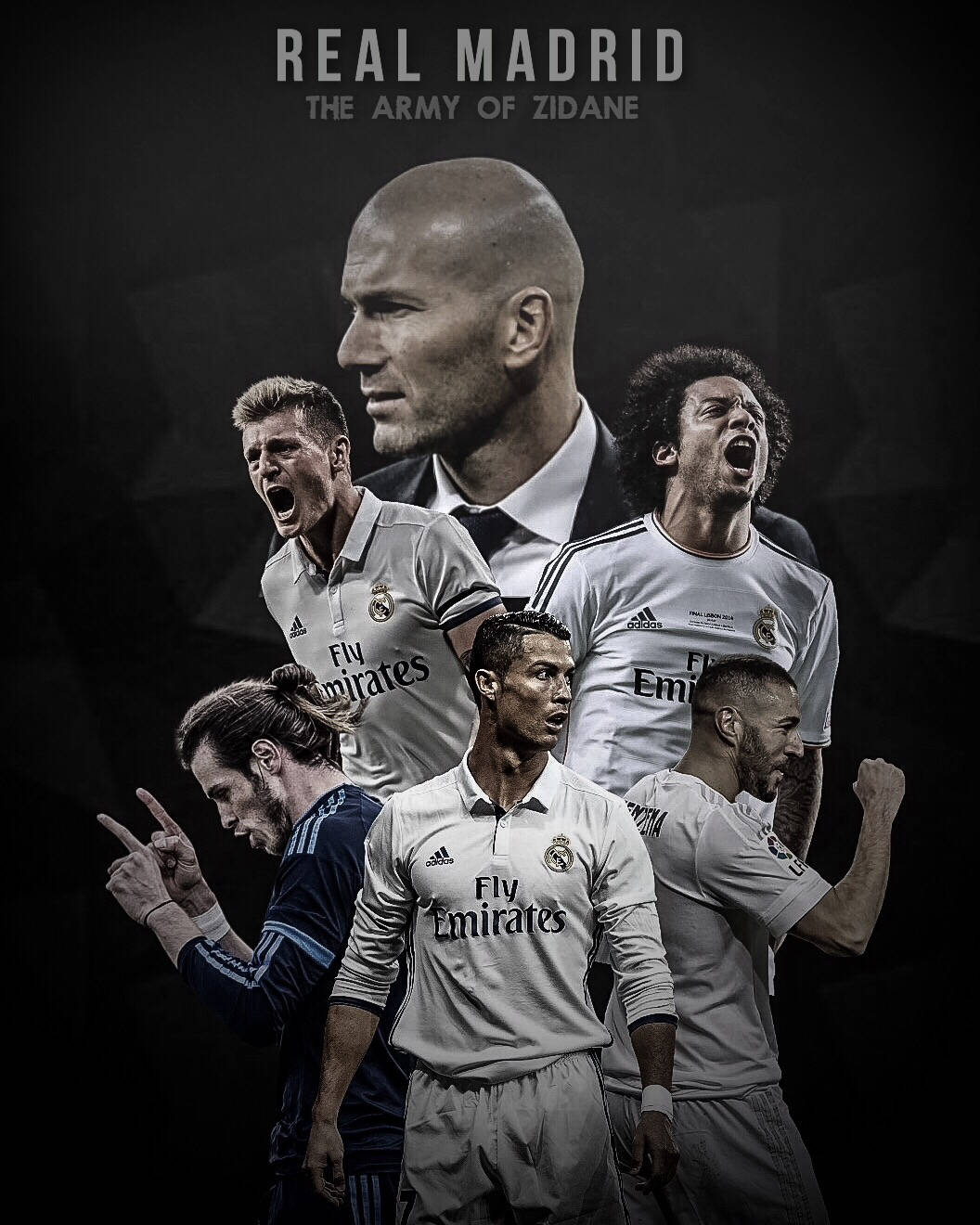 Download Real Madrid Cool Art Wallpaper