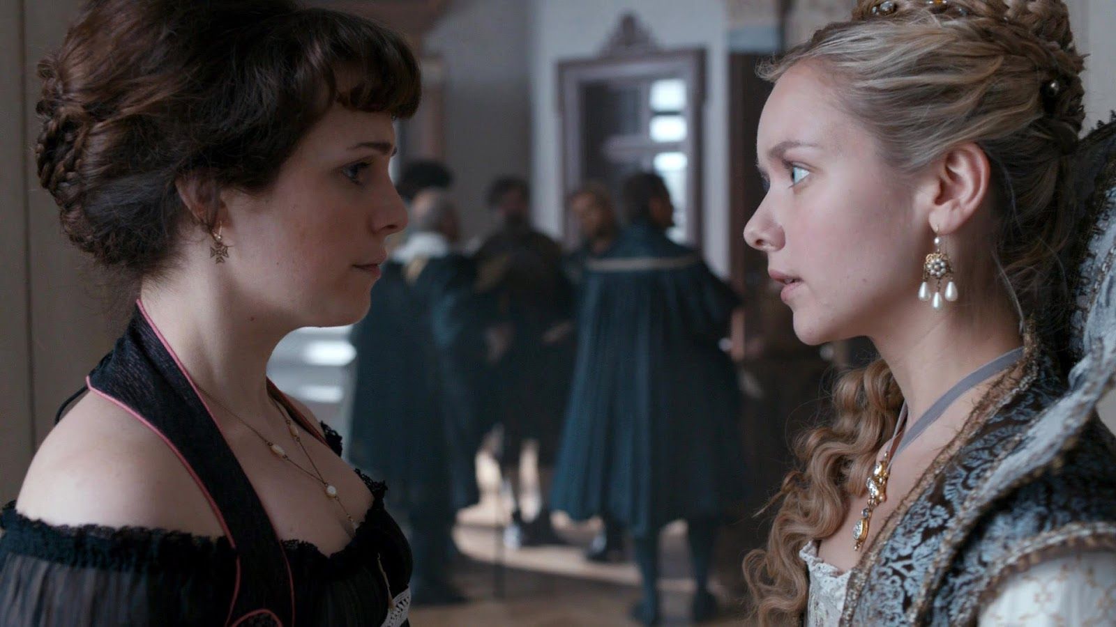 The Musketeers Anne and Constance. Musketeers, Bbc musketeers, Aramis and anne