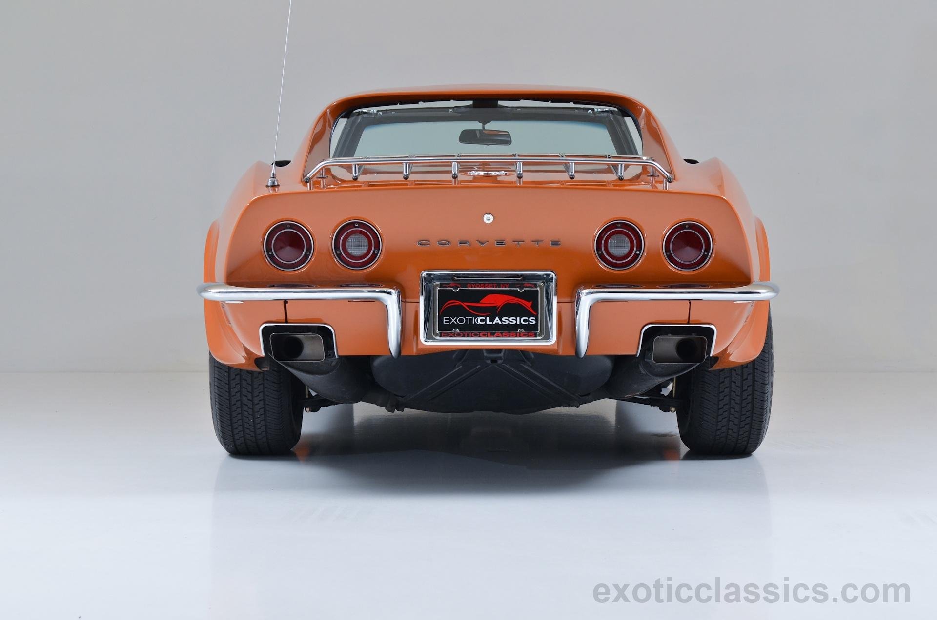 1972, Chevrolet, Corvette, Stingray, C3, Classic, Cars, Orange Wallpaper HD / Desktop and Mobile Background