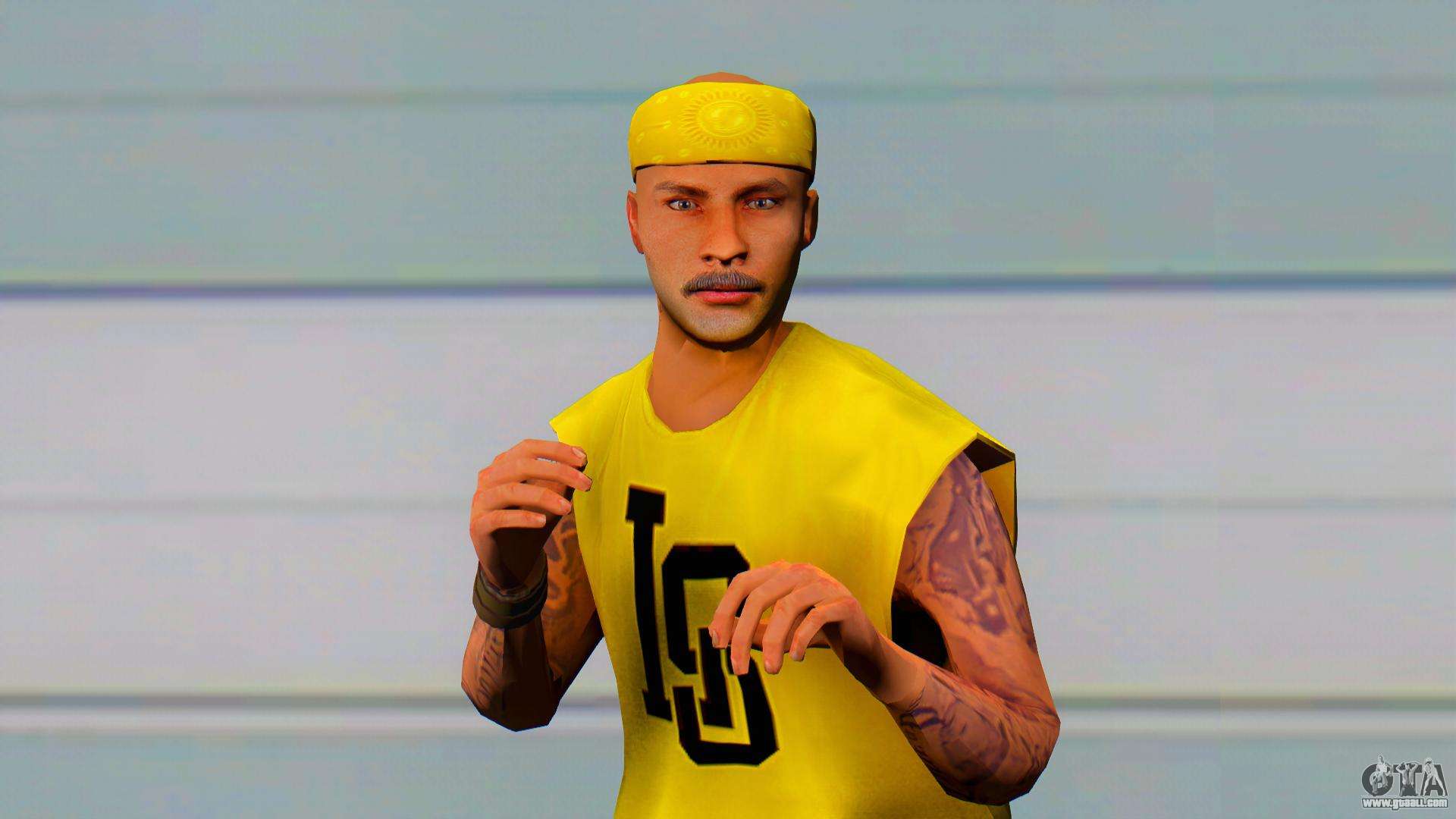 LOS VAGOS Skins from GTA 5 (lsv1) v2 for GTA San Andreas