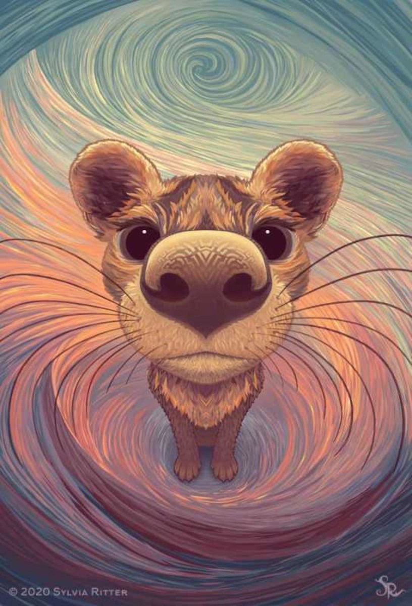 Ubuntu 20.04 LTS Focal Fossa Artwork for Your Phone by Sylvia Ritter, Made with Krita