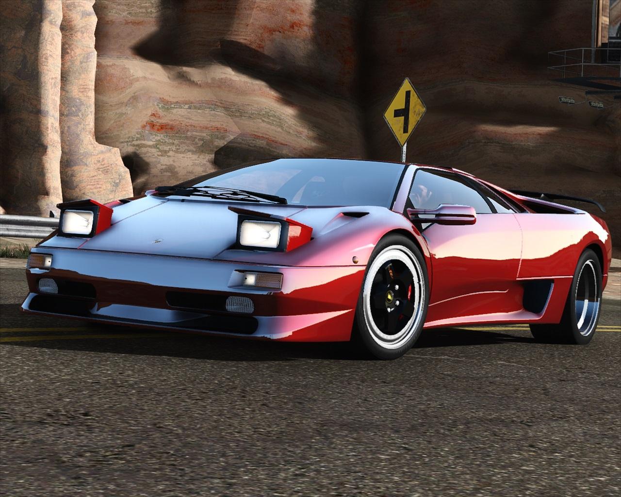 Lamborghini Diablo SV 1995 2001 [Add On. VehFuncs V. Tuning. Extras. ]