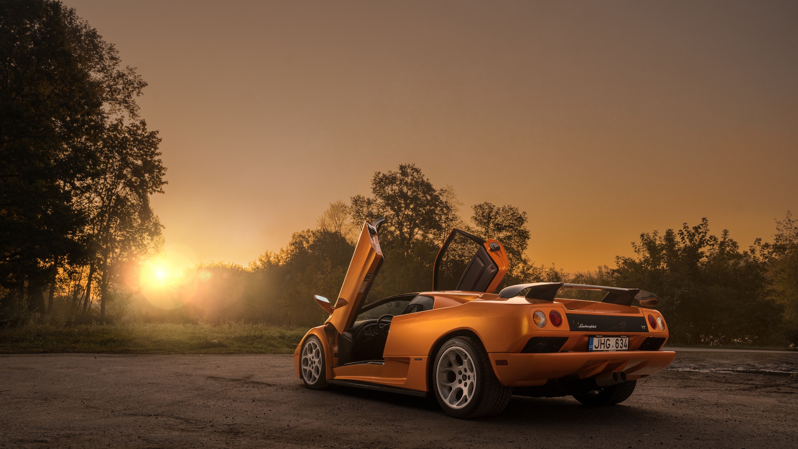 Wallpaper 4k Lamborghini Diablo VT 2019 Wallpaper