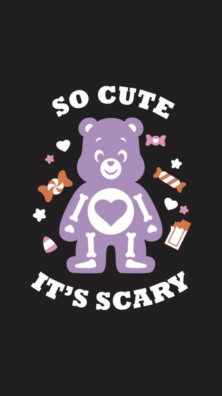 Care Bear Halloween. Halloween wallpaper iphone, Wallpaper iphone cute, Bear wallpaper