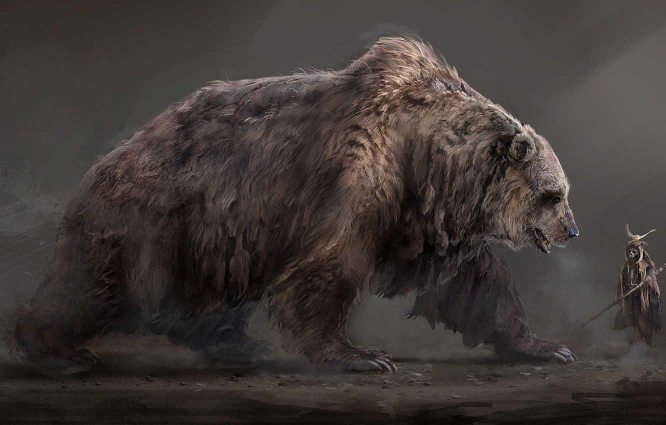 Grizzly Bear Art Wallpaper Free Grizzly Bear Art Background