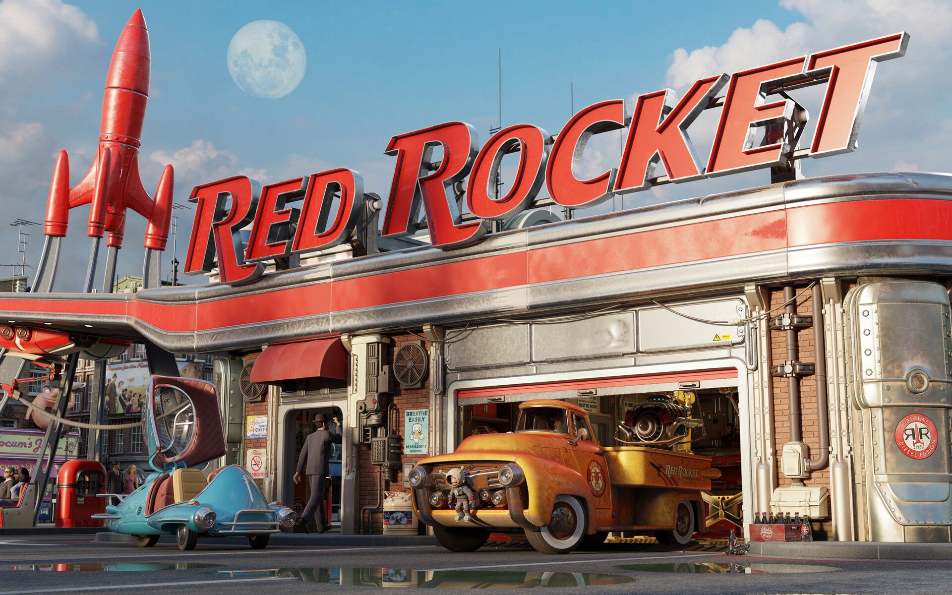 Red Rocket Wallpapers - Wallpaper Cave