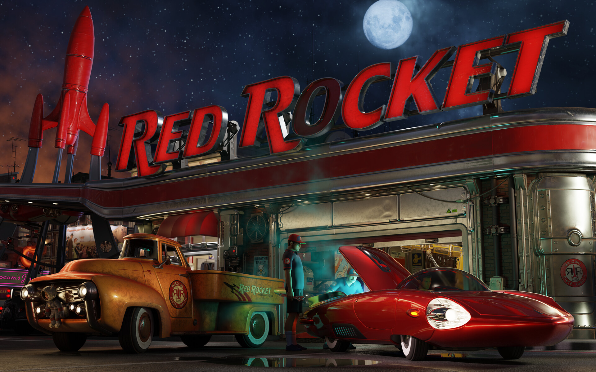 Red rocket