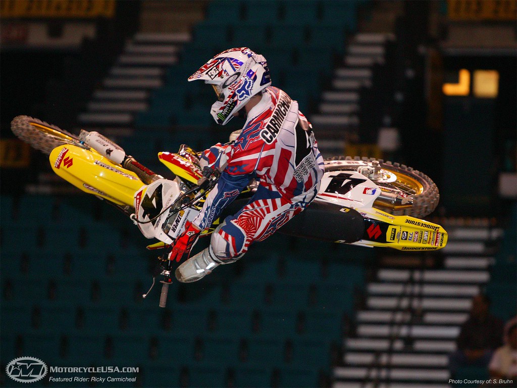 ricky carmichael at motorcycleusa.com. supercross motorcycl