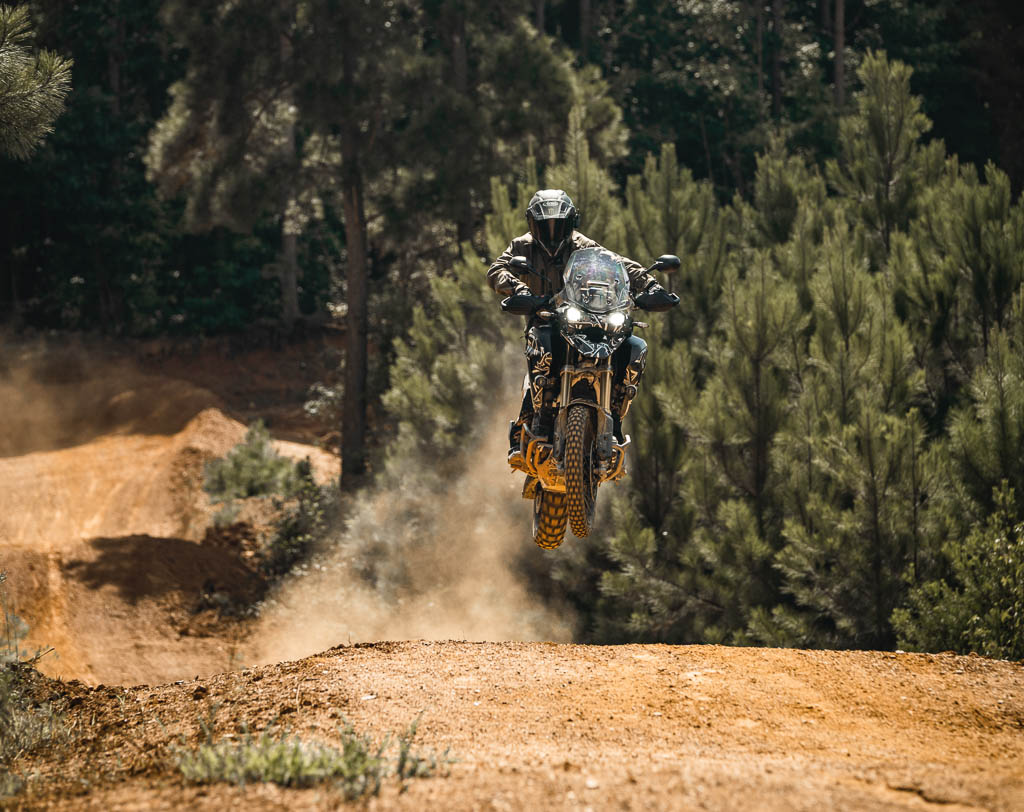 Ricky Carmichael Takes Triumph's New Tiger 1200 To The MX Track