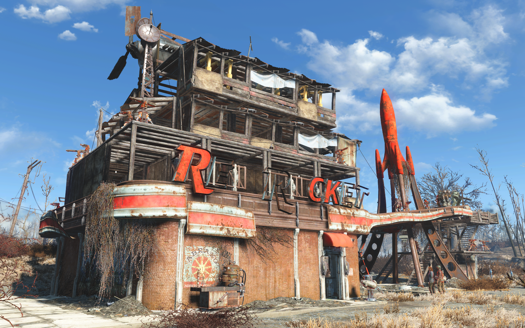 Fallout red rocket