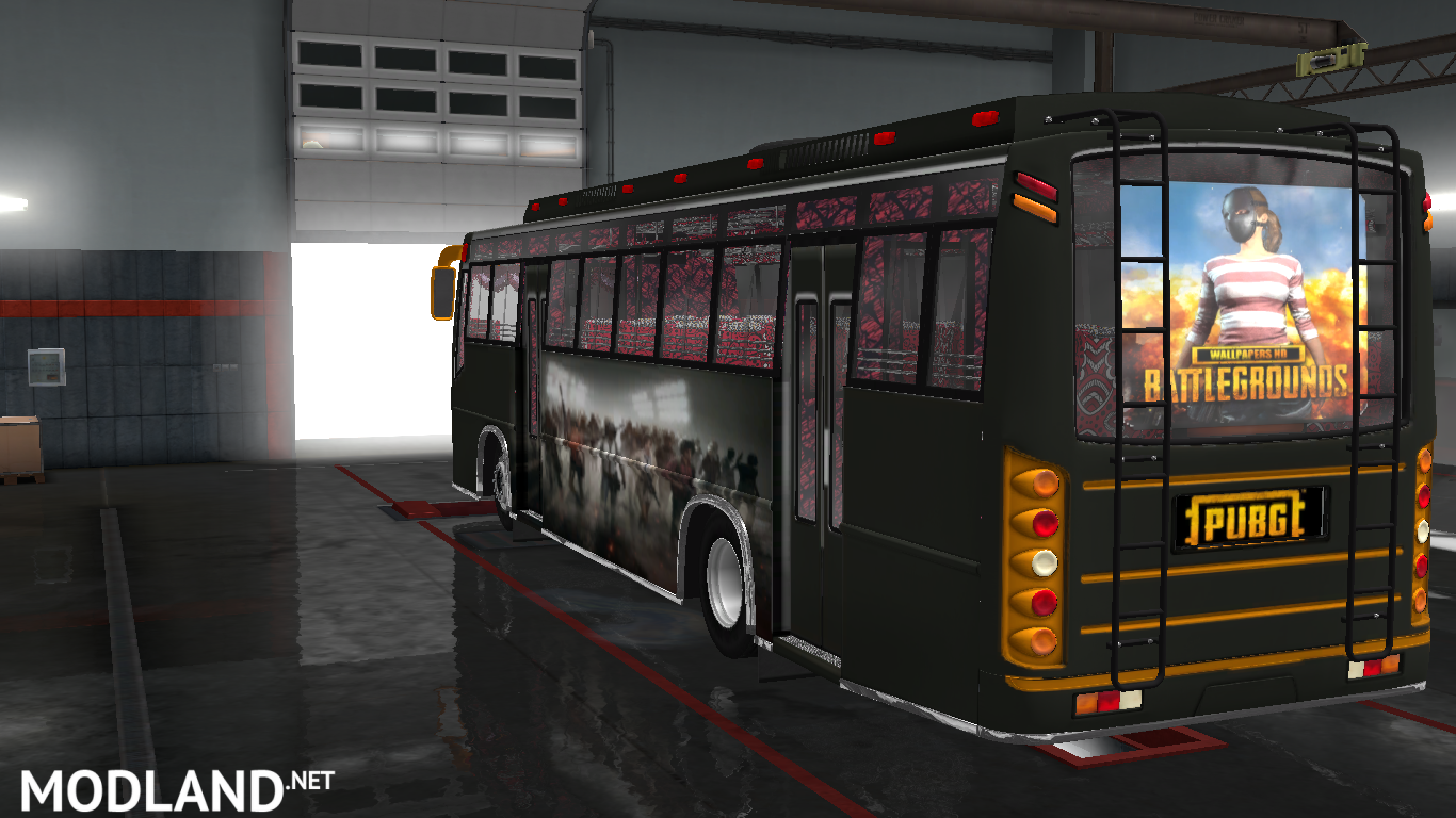 PUBG BUS SKIN FOR MARUTHI