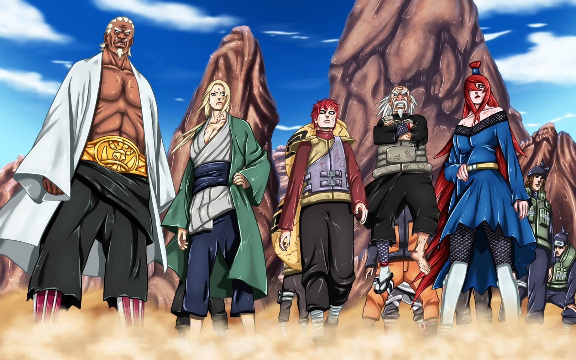 The Five Kage Assemble, Narutopedia