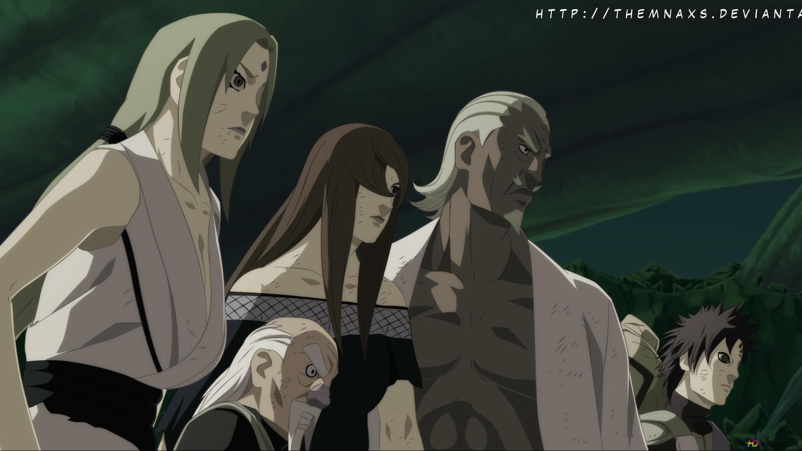 Naruto Shippuden Kages 2K wallpaper download