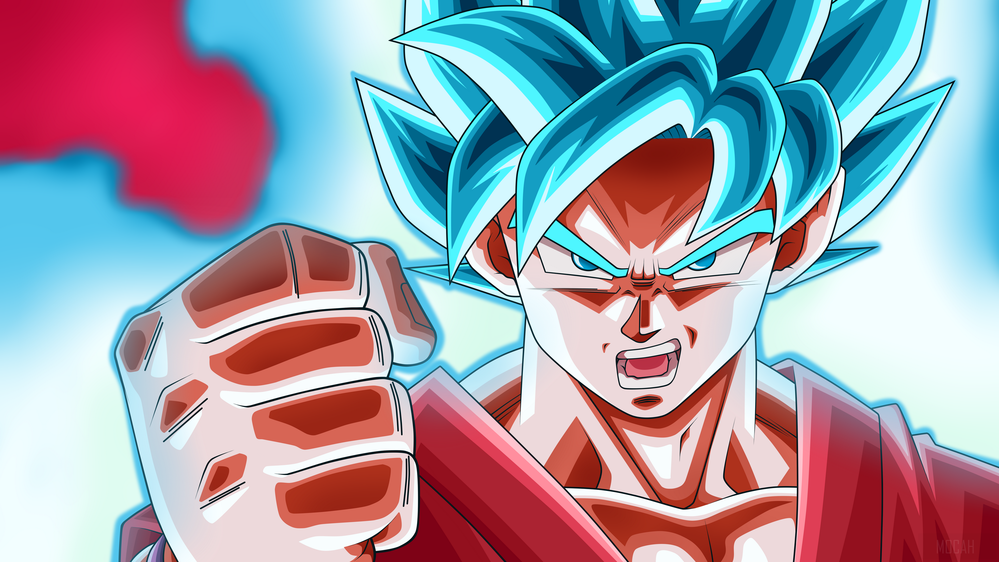 Dragon Ball Super, Goku, SSGSS Goku 4k Gallery HD Wallpaper