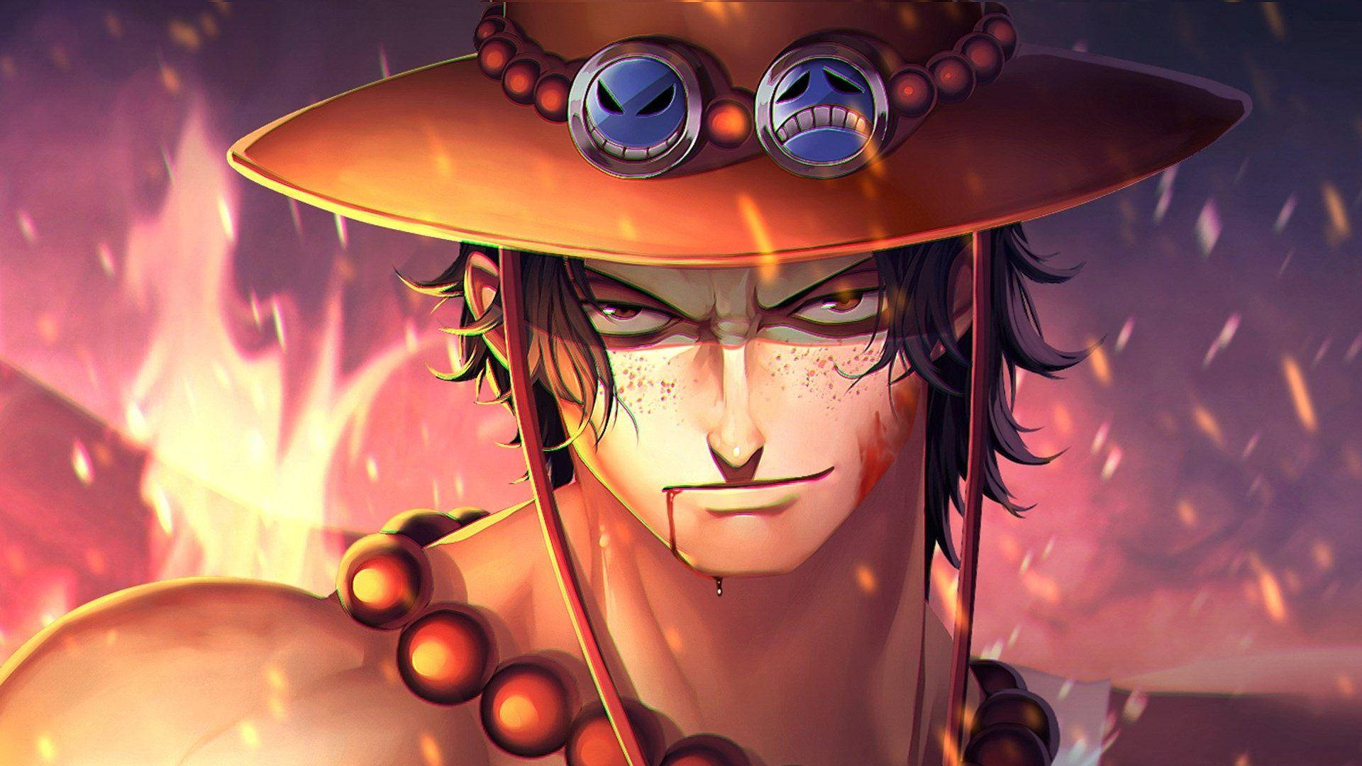 Download Ace One Piece Anime Pc Wallpaper