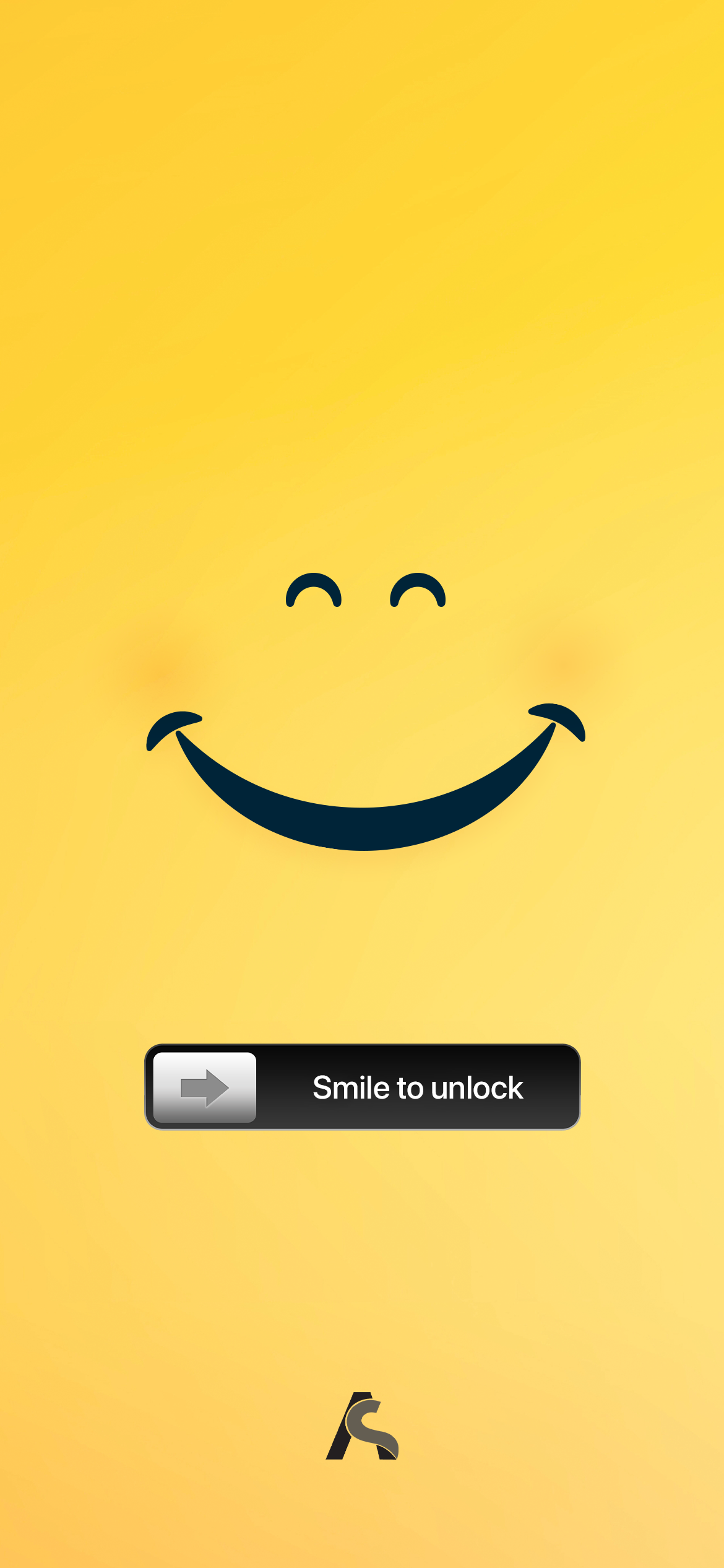 Smile to Unlock iPhone Wallpaper Free