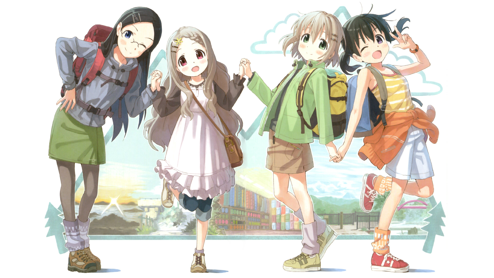 Yama no Susume HD Wallpaper and Background