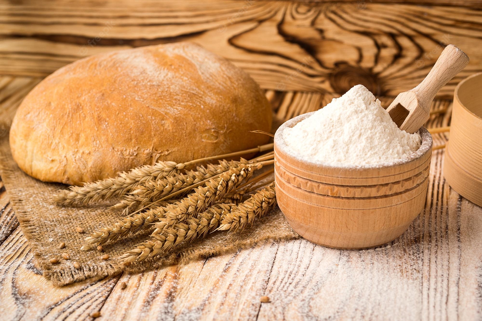 Composition wheat flour Image. Free Vectors, & PSD