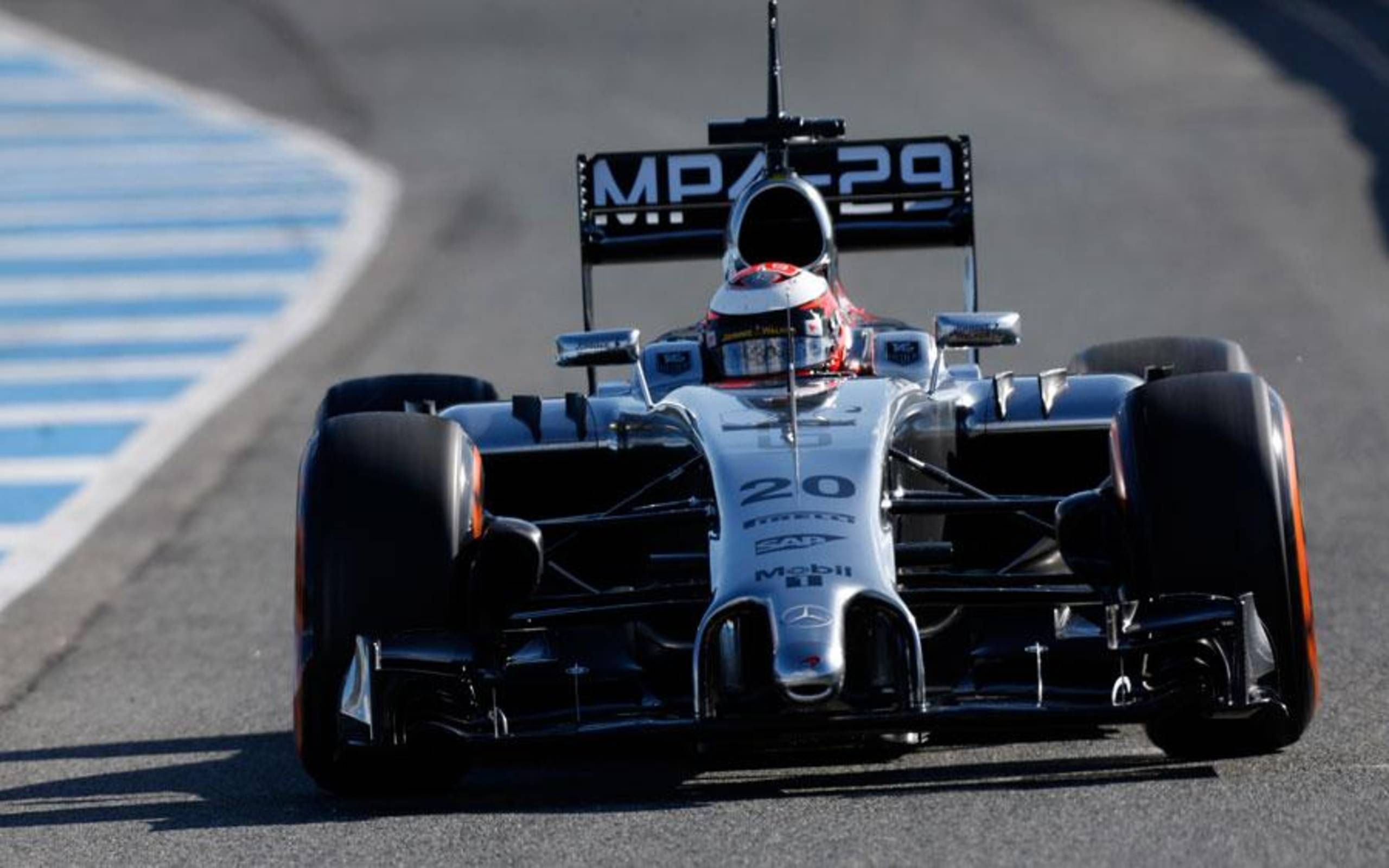 Rookie Kevin Magnussen posts top time for McLaren at Formula One test