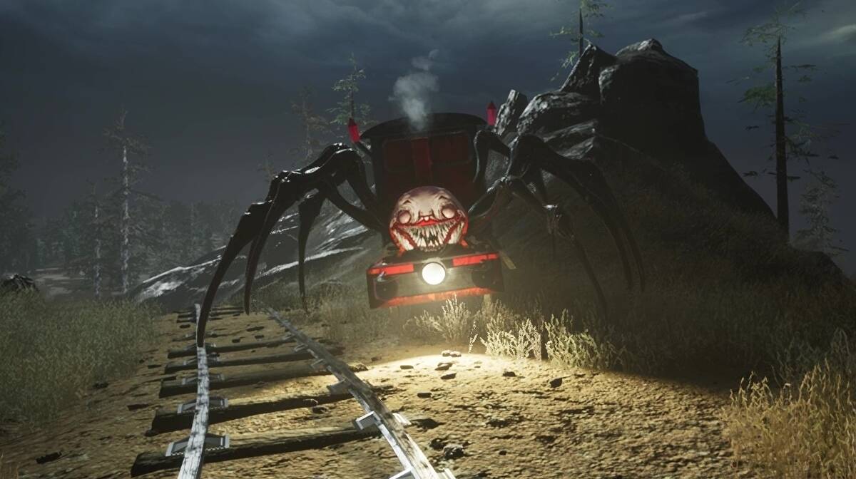 Choo Choo Charles Is A Horror Game In Which You Fight An Evil Spider Train Named Charles With An Old Train Of Your Own