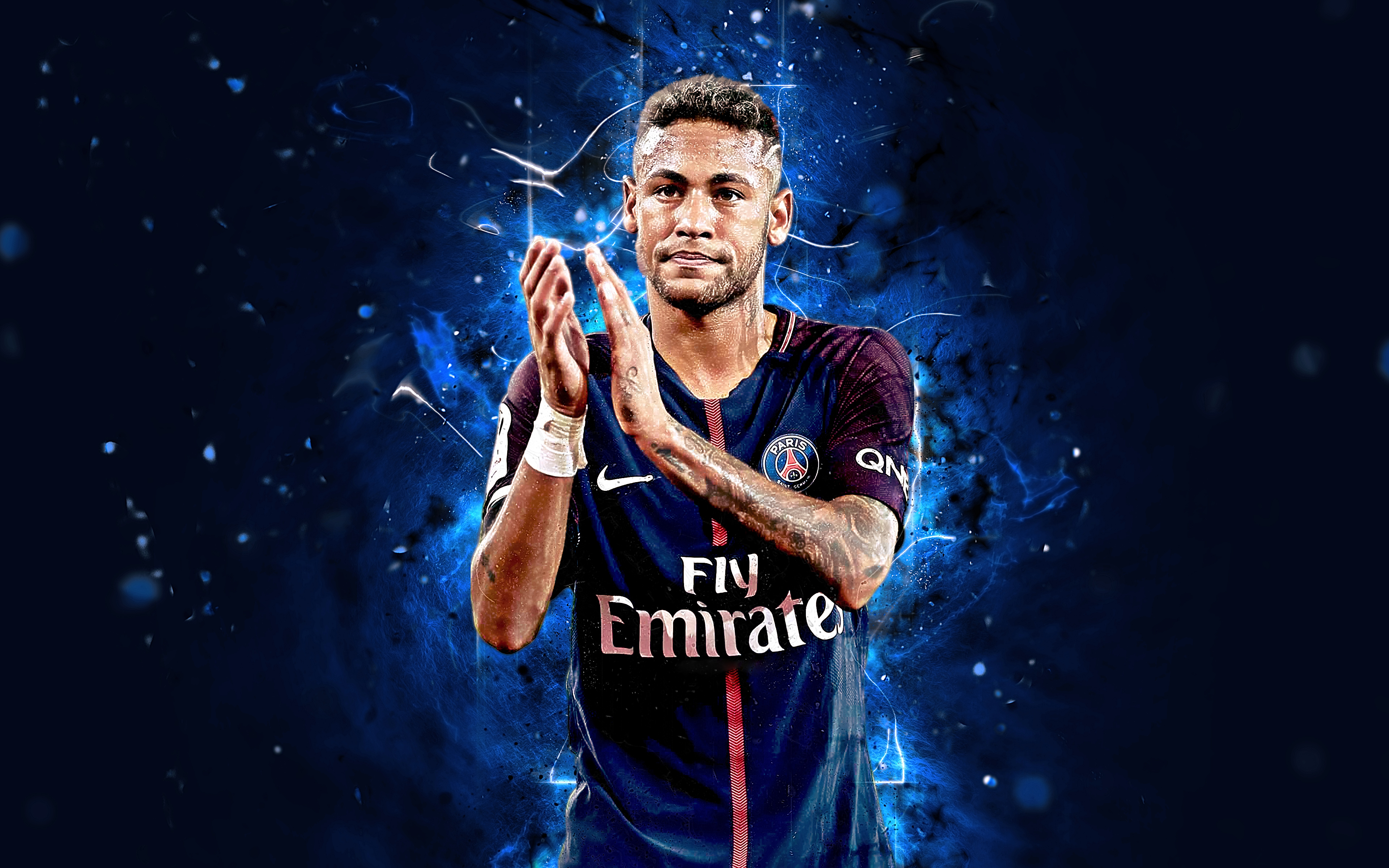 2880x1800 Paris Saint Germain F.C., Soccer, Neymar Gallery HD Wallpaper