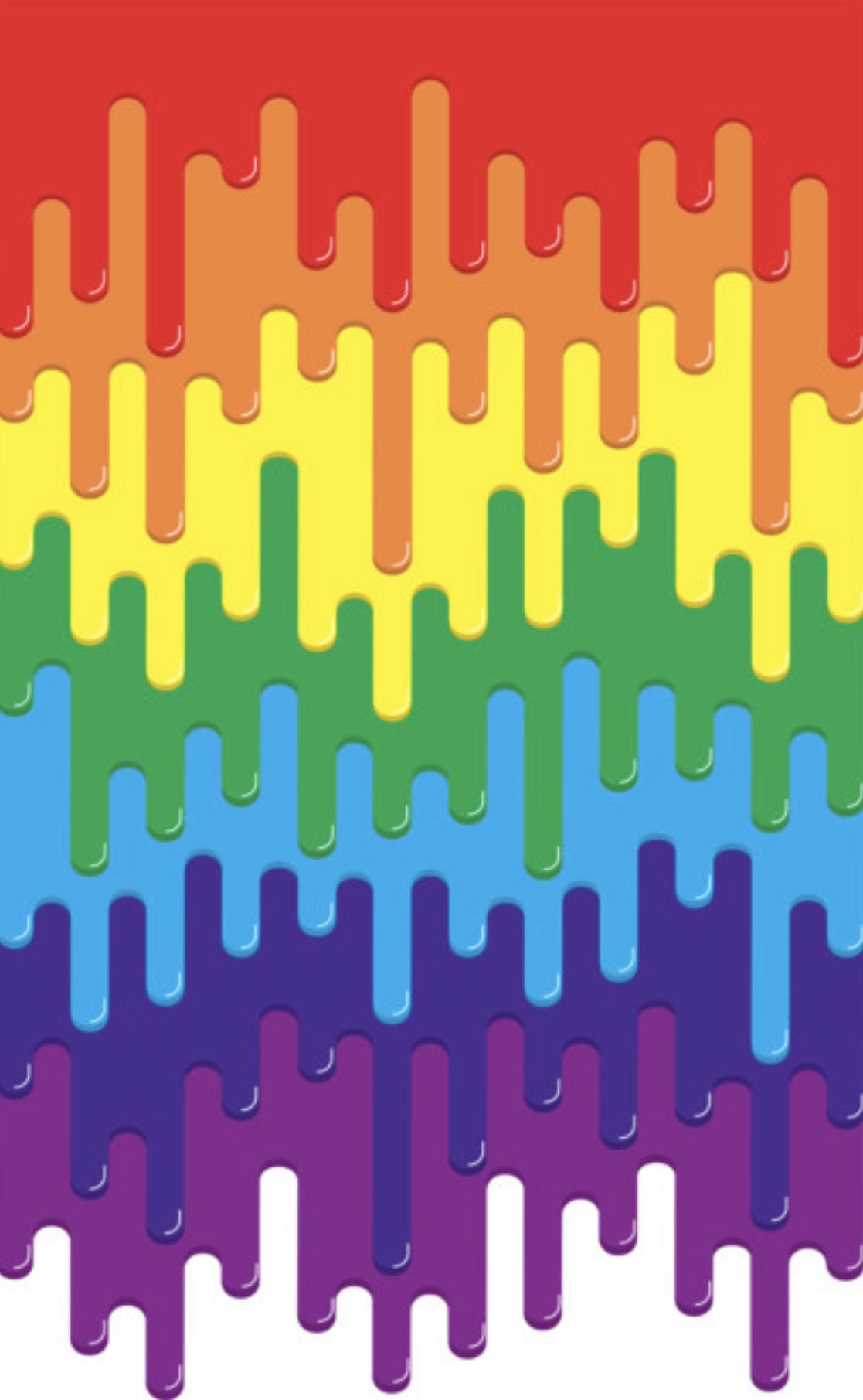 Rainbow Drip by PrintShopStudio. Rainbow wallpaper, Rainbow, Drip design