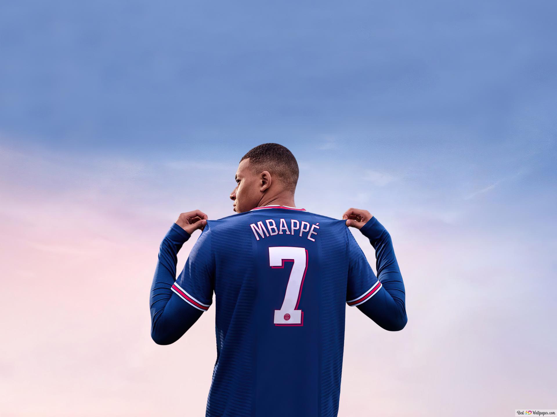 Kylian Mbappe, Player Of Paris Saint Germain, One Of The French Ligue 1 Teams, Number 7 Shirt 4K Wallpaper Download