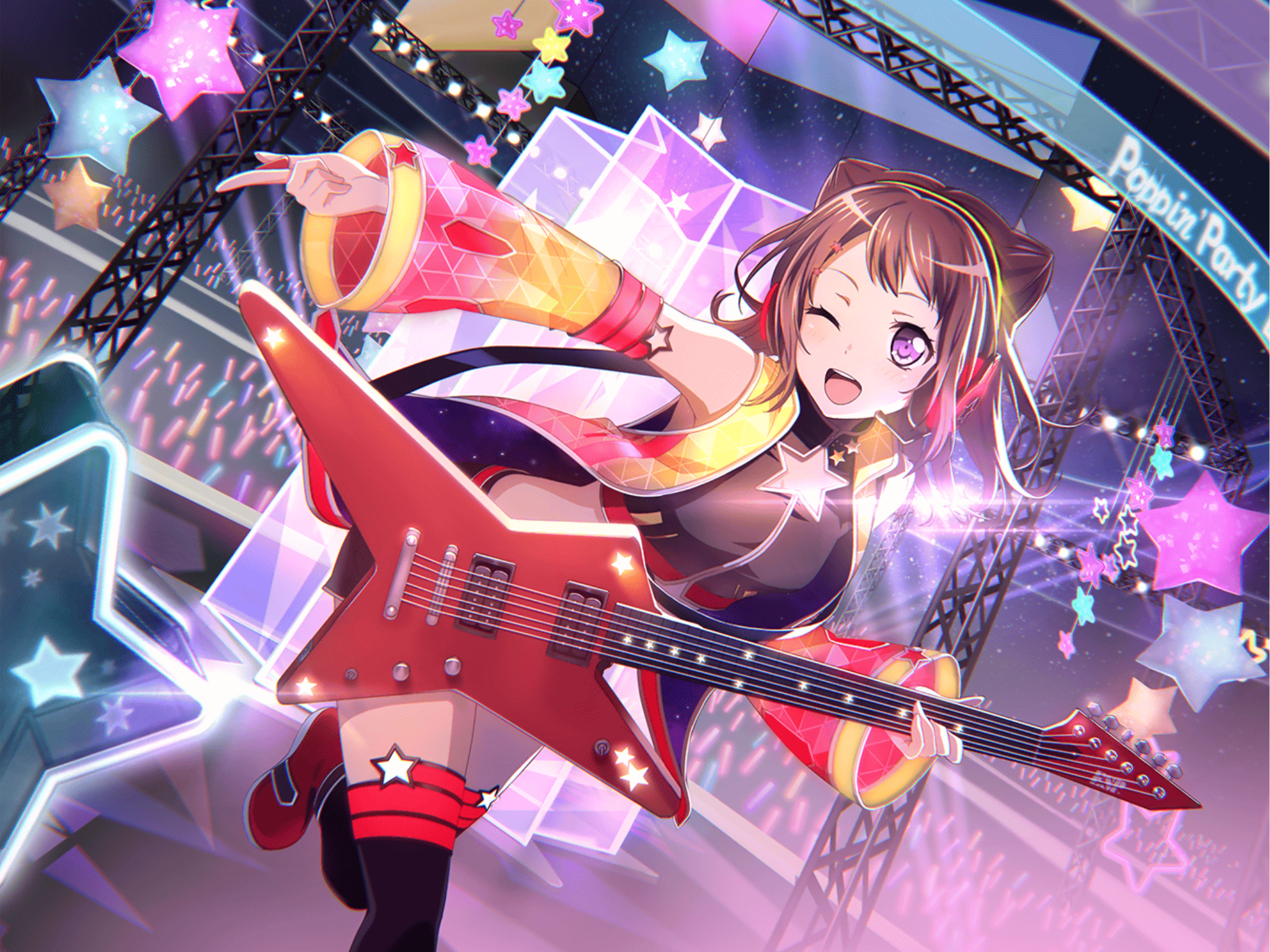 Meet the CHARACTERS! Name:Toyama Kasumi Japan Kasumi. Feed. Community. Bandori Party Dream! Girls Band Party