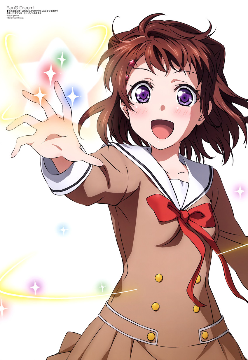 toyama kasumi (bang dream! and 1 more) drawn