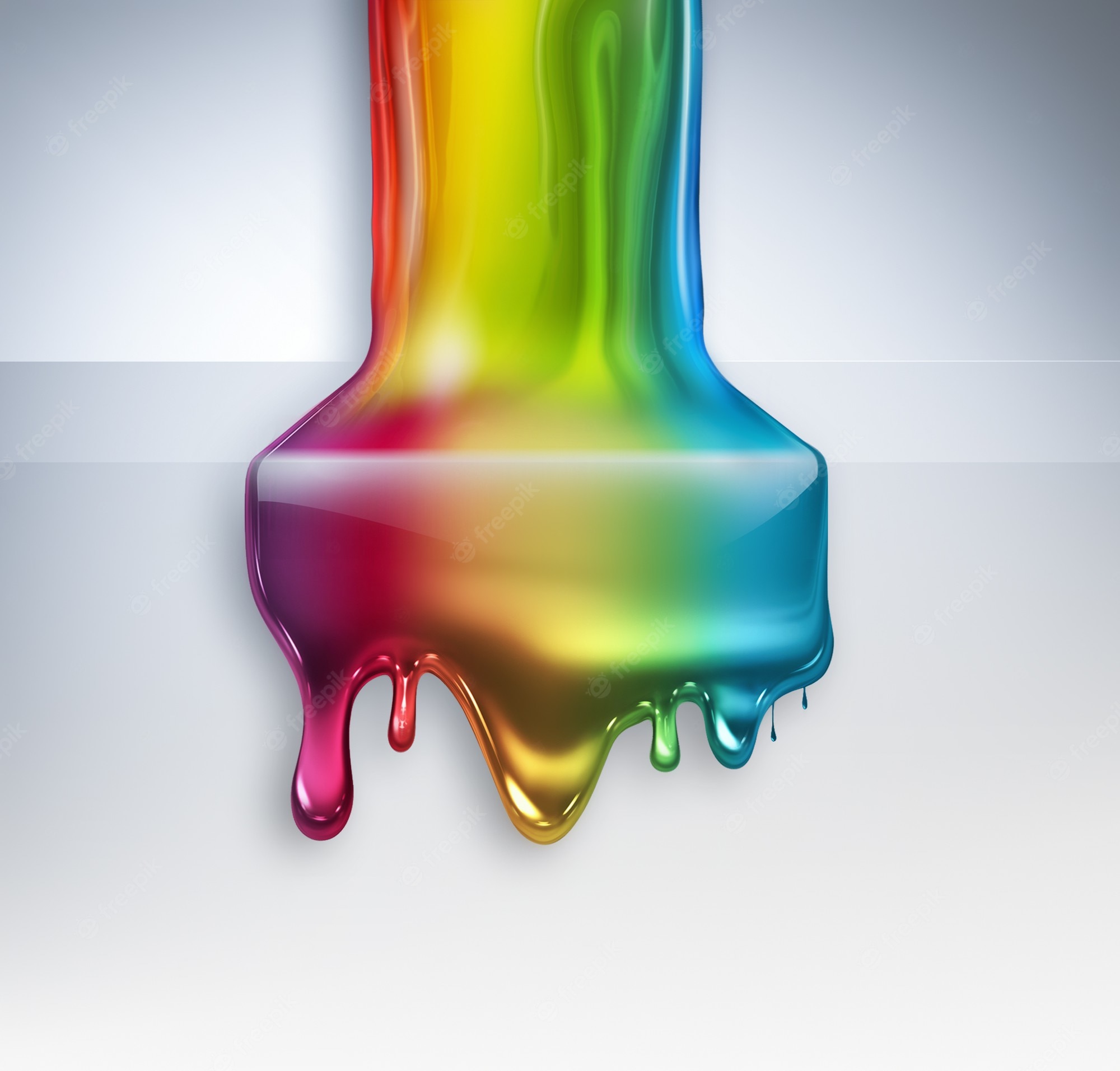 Rainbow Drip Image