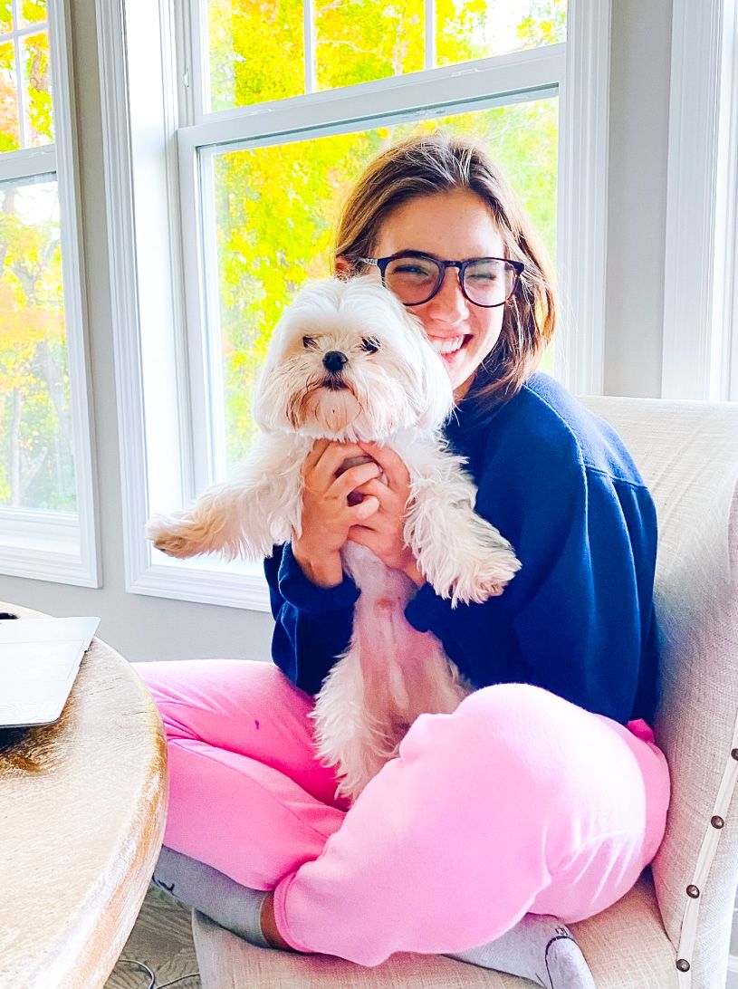 ✰ M A R I N ✰. Preppy dog, Cute picture, Cute animals