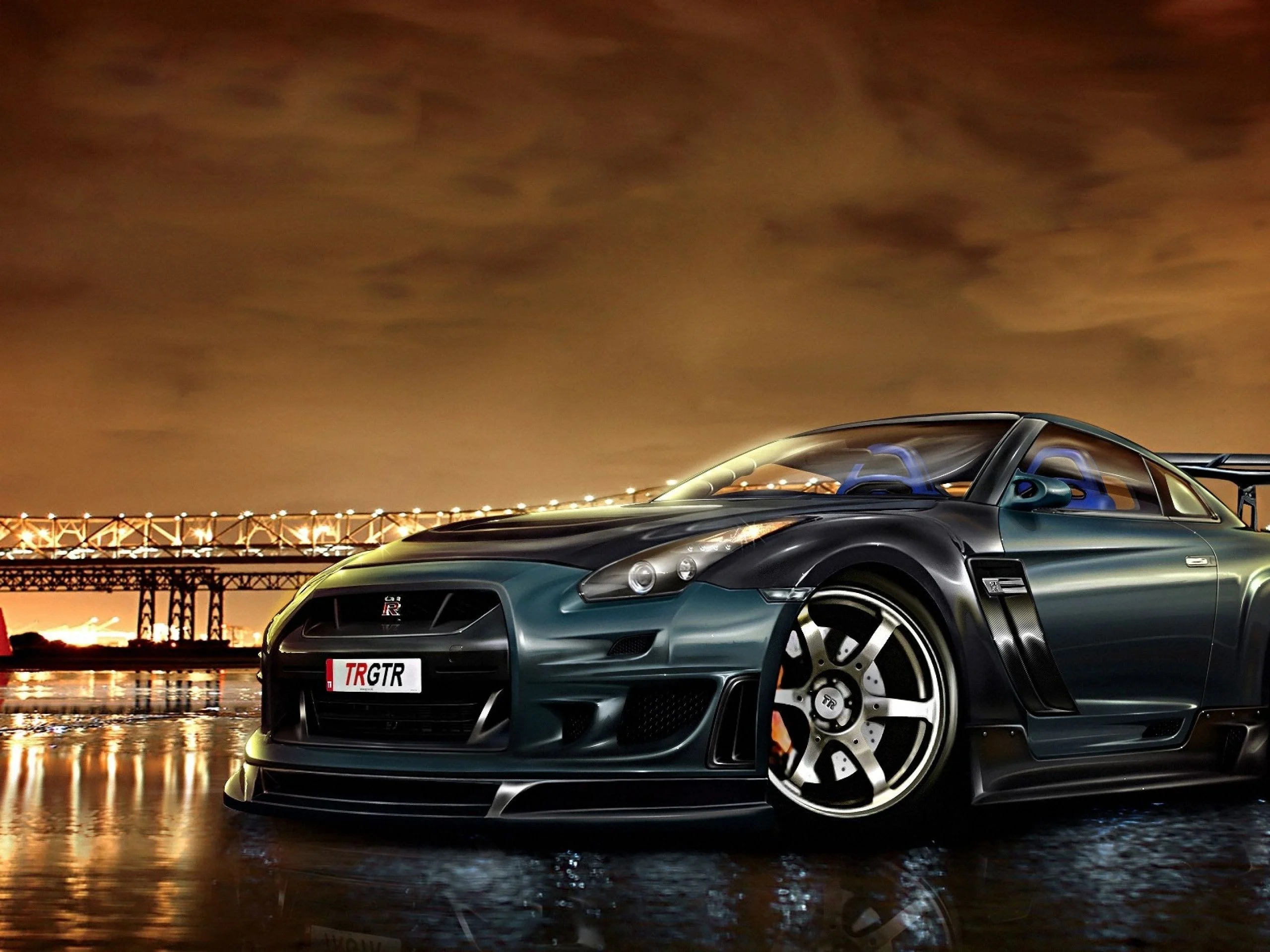 Nissan GT R Wallpaper And Background 4K, HD, Dual Screen