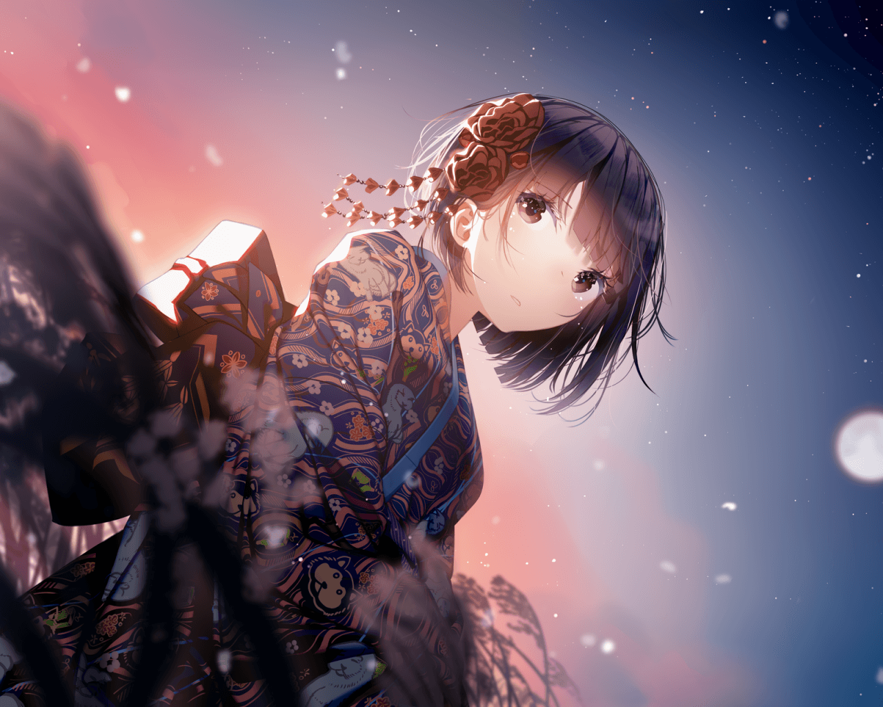 Anime New Year Wallpaper