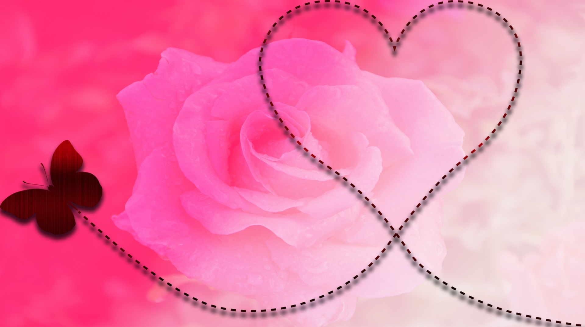 Download free photo of Frame, heart, wallpaper, background, love heart