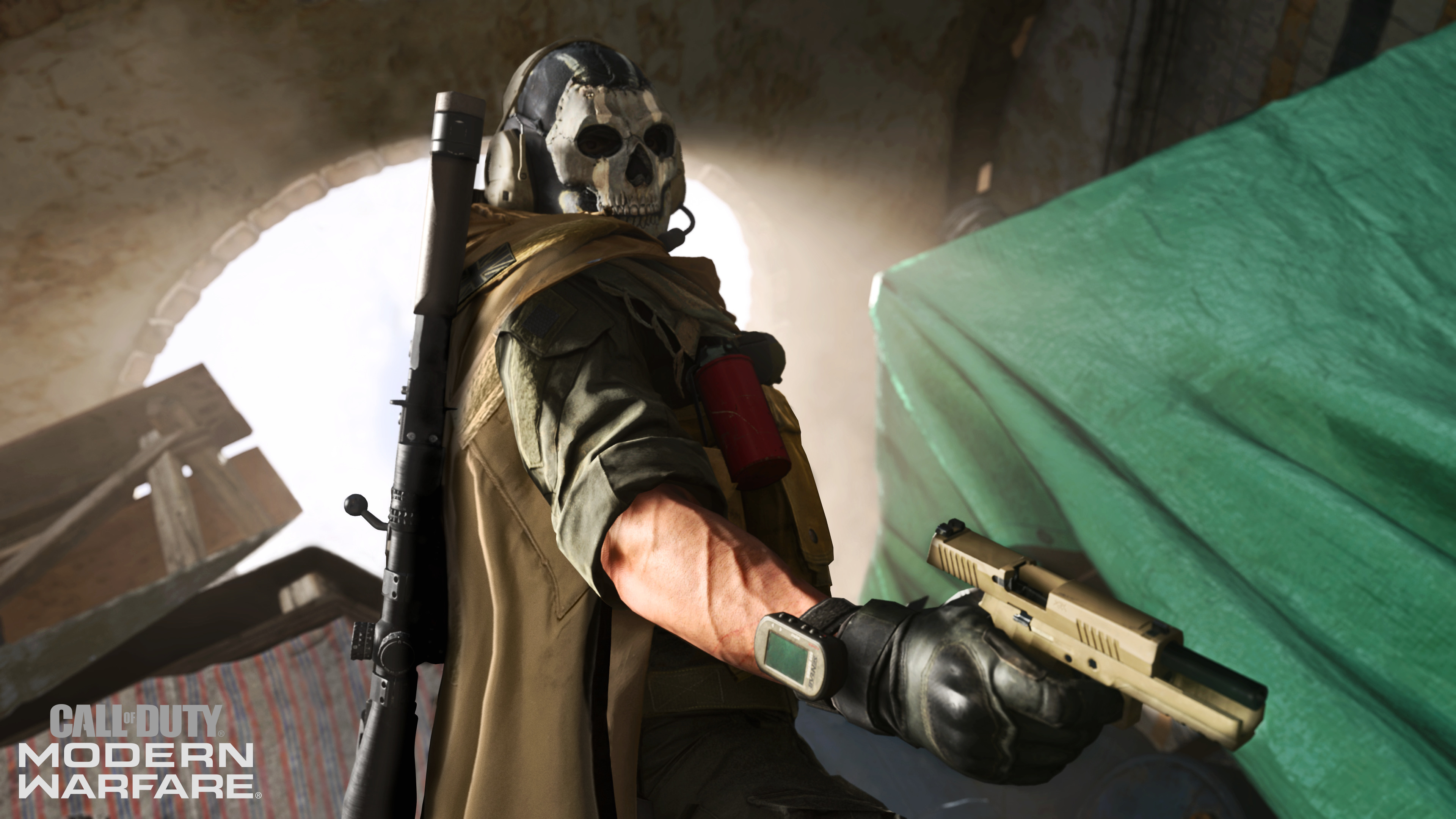 Modern Warfare Simon Ghost Riley 4k