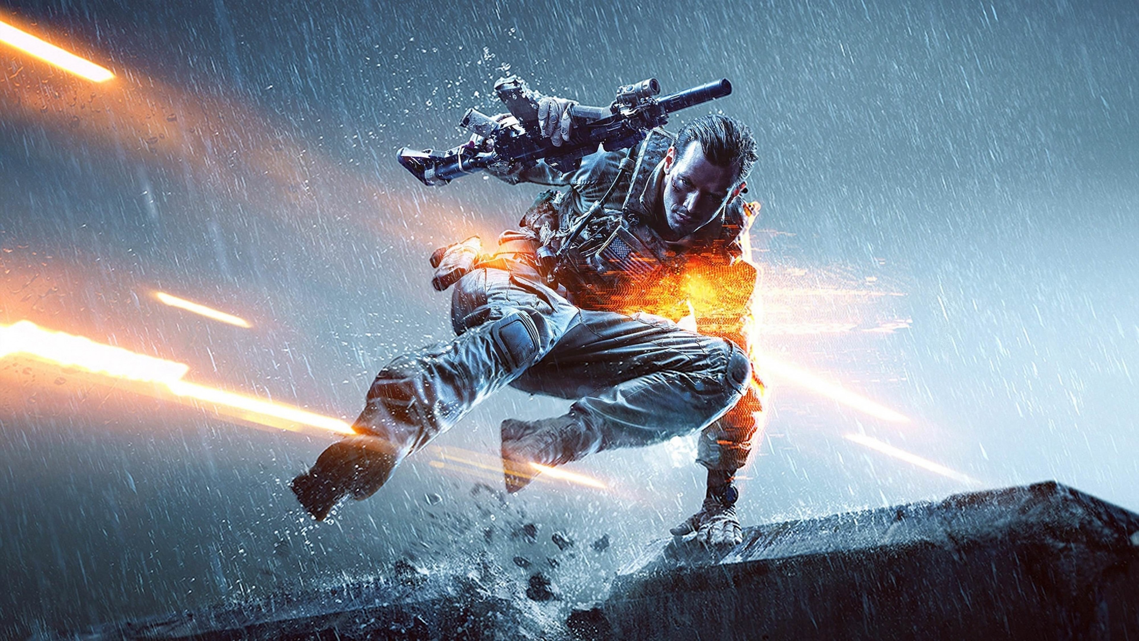 Battlefield Soldier 29602 4K wallpaper