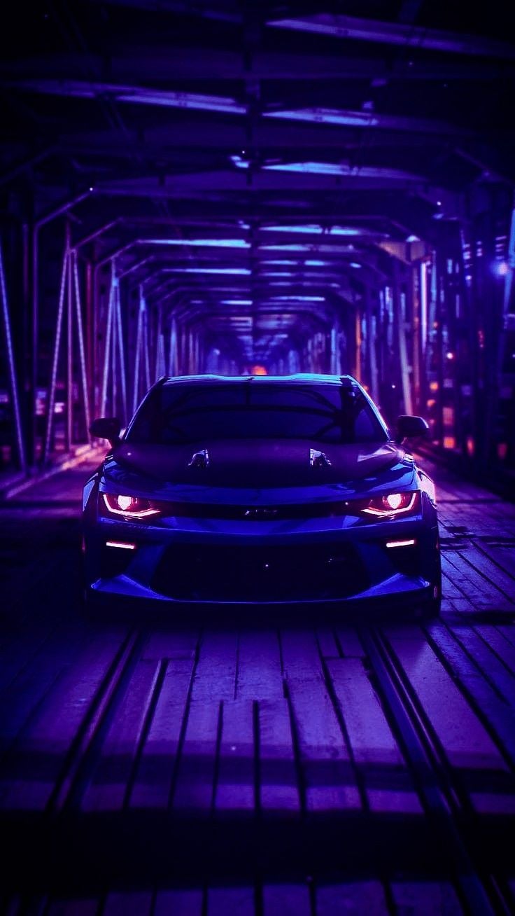 OTHER VIBE. Car wallpaper, Neon car, Purple mustang