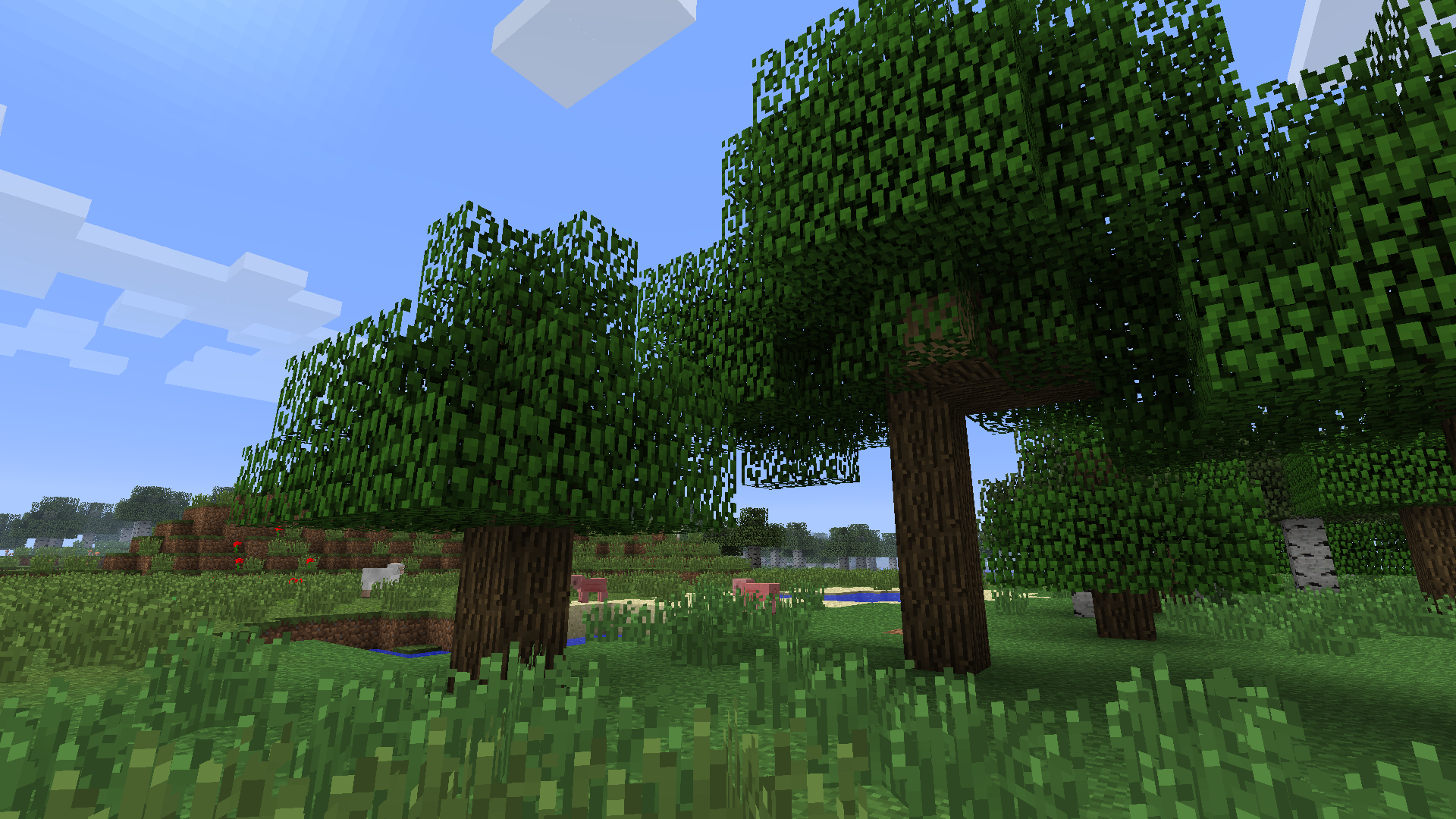 Minecraft Tree Wallpapers Wallpaper Cave
