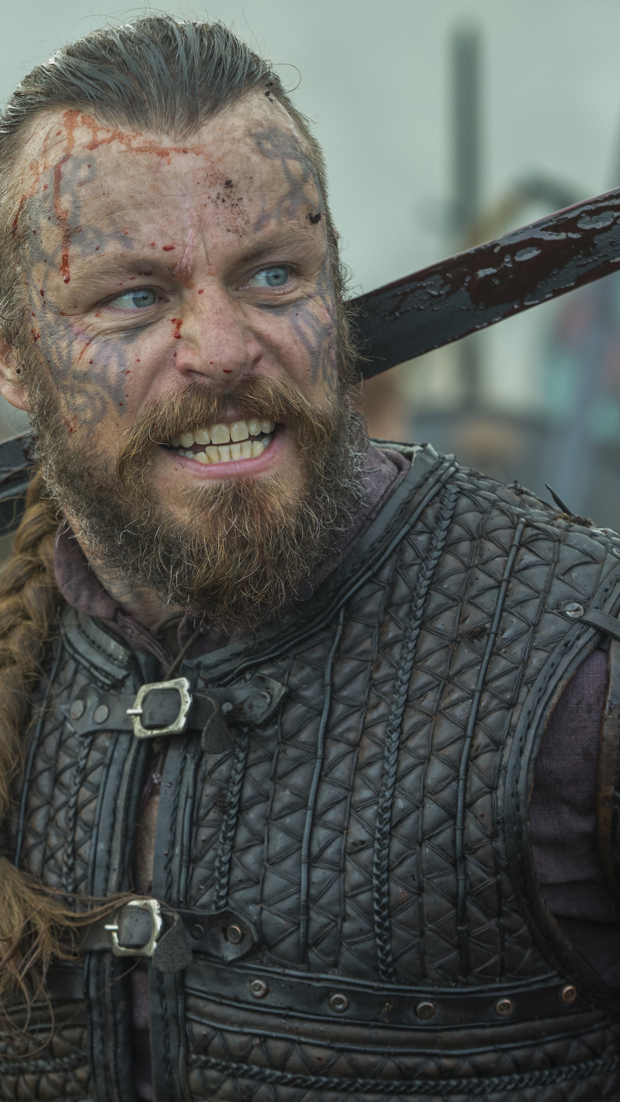 Wallpaper Vikings, season 5, Travis Fimmel, Katheryn Winnick, 4K, 5K, Movies