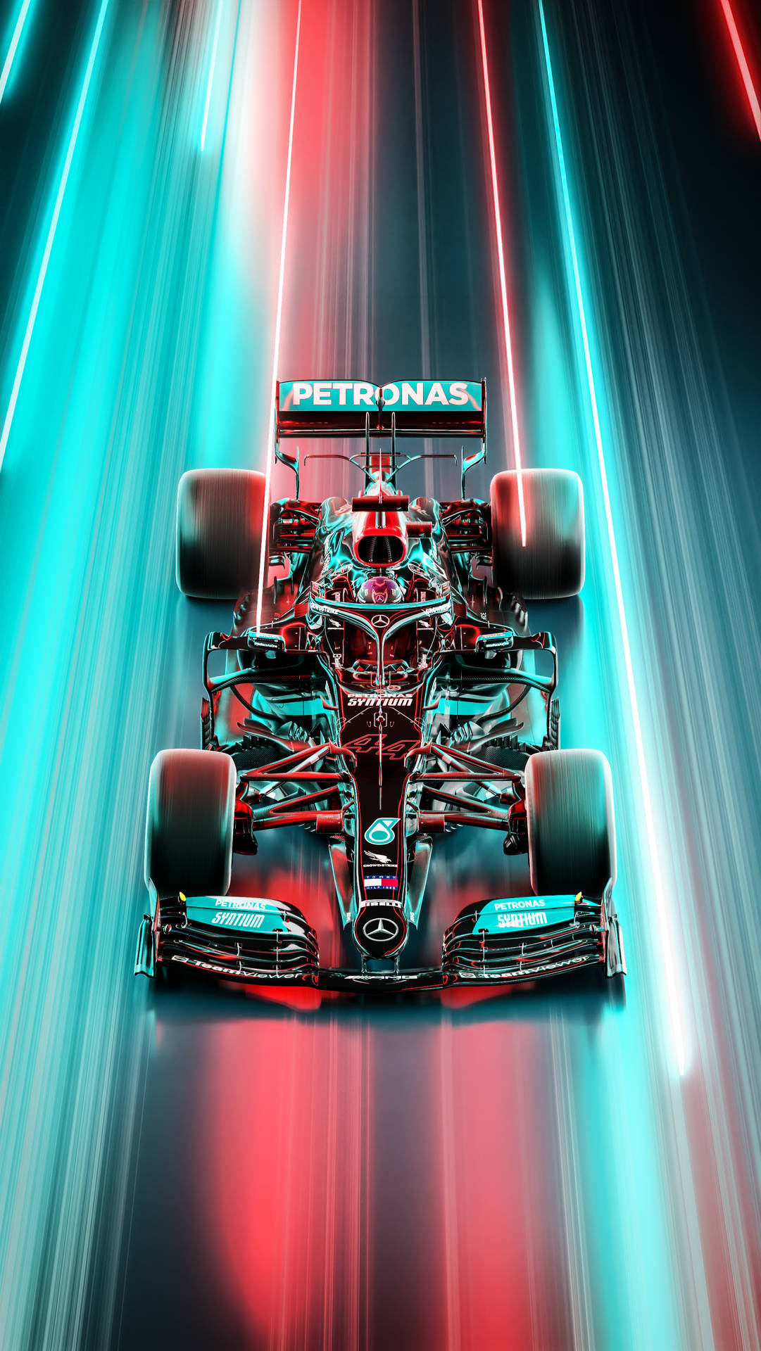 Mercedes F1 iPhone Wallpaper for FREE
