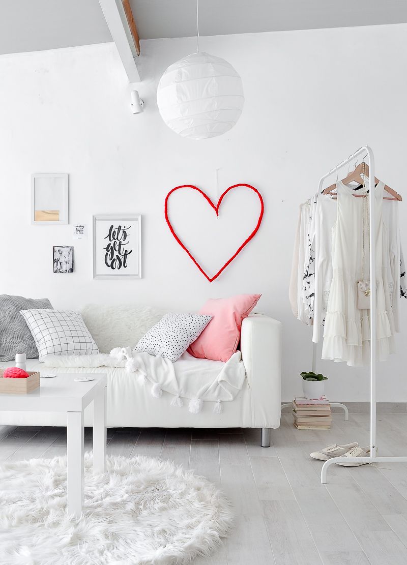 Heart Wall Art for Valentine's Day