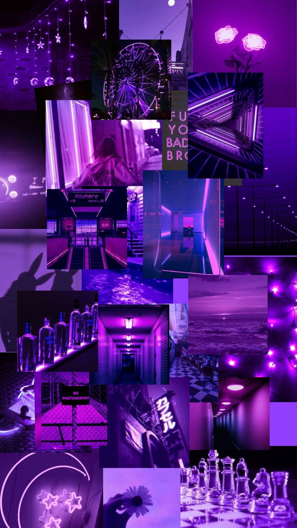 Wallpaper. Purple wallpaper, Purple aesthetic, Neon aesthetic