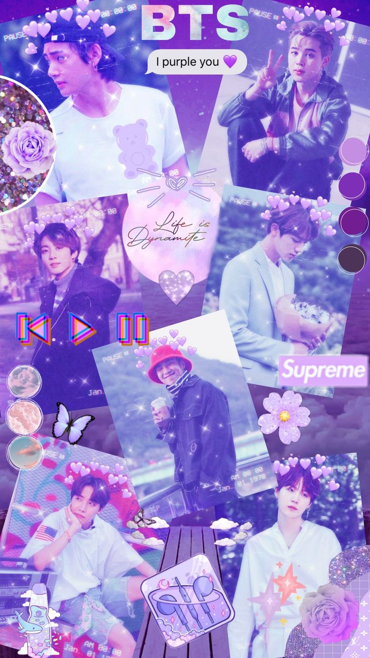 BTS purple aesthetic wallpaper ♡. Bts wallpaper, Bts picture, Bts aesthetic wallpaper for phone