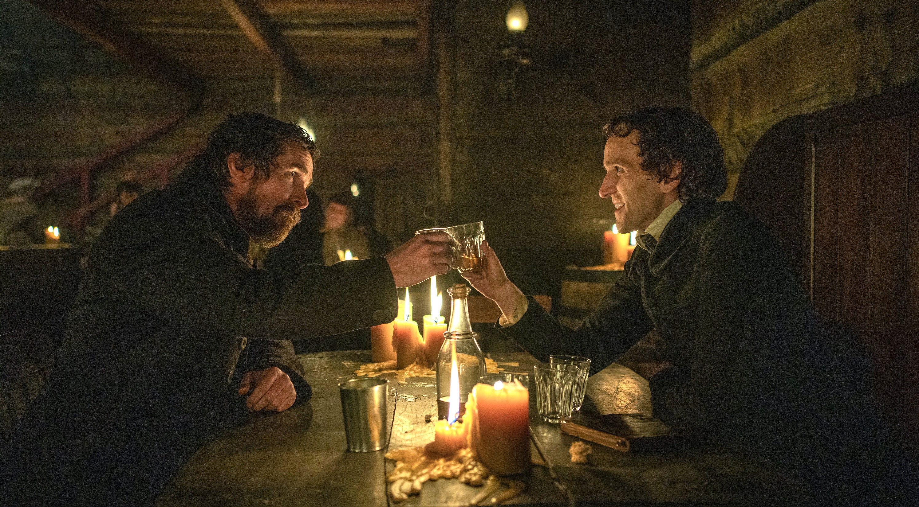 First Look at 'The Pale Blue Eye': Christian Bale's Sinister Edgar Allan Poe Drama