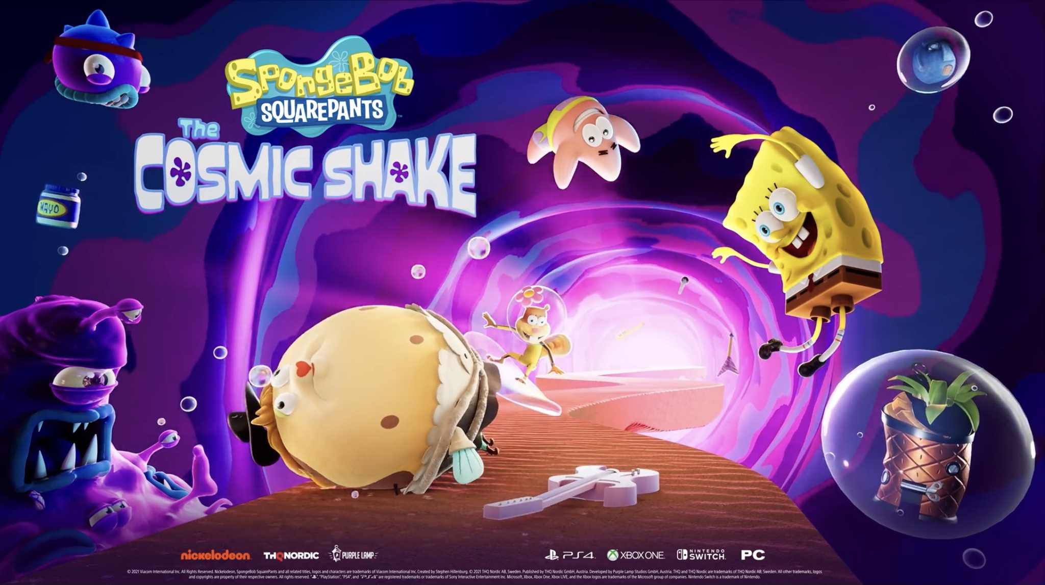 Spongebob Squarepants: The Cosmic Shake Wallpapers - Wallpaper Cave