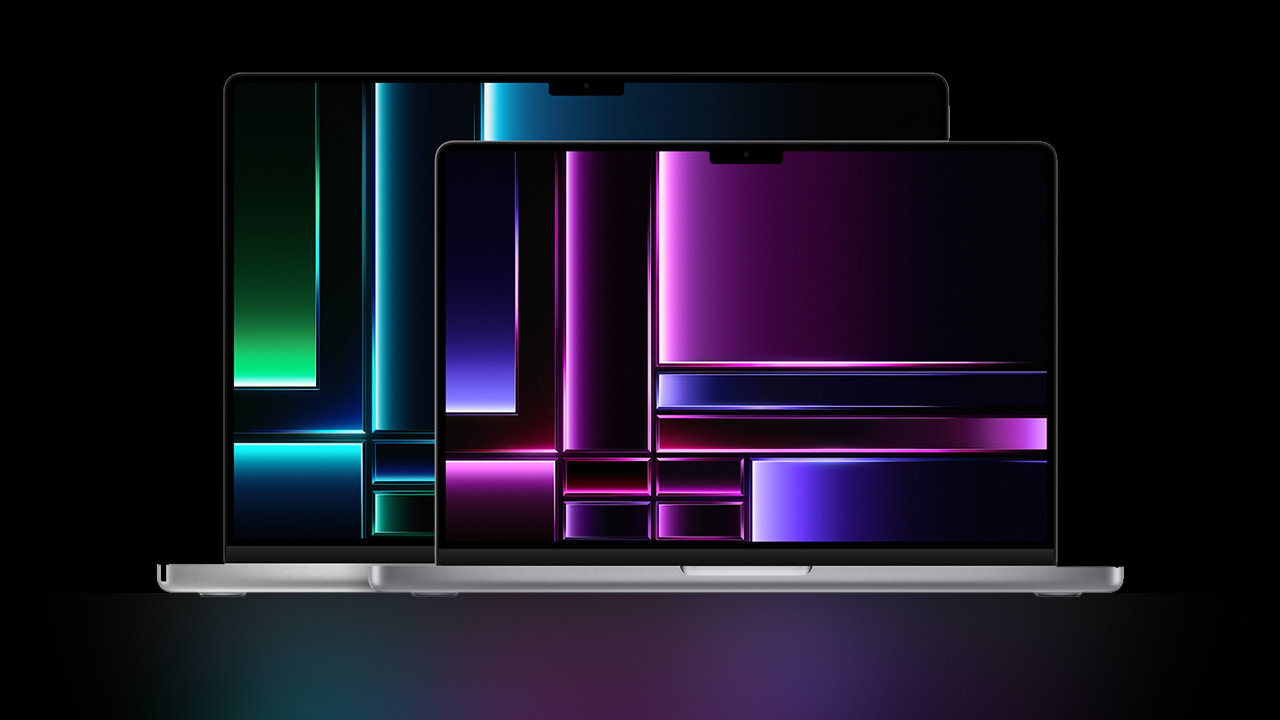 New MacBook Pro 2023 Stock Wallpaper M2 Pro / M2 Max DOWNLOAD