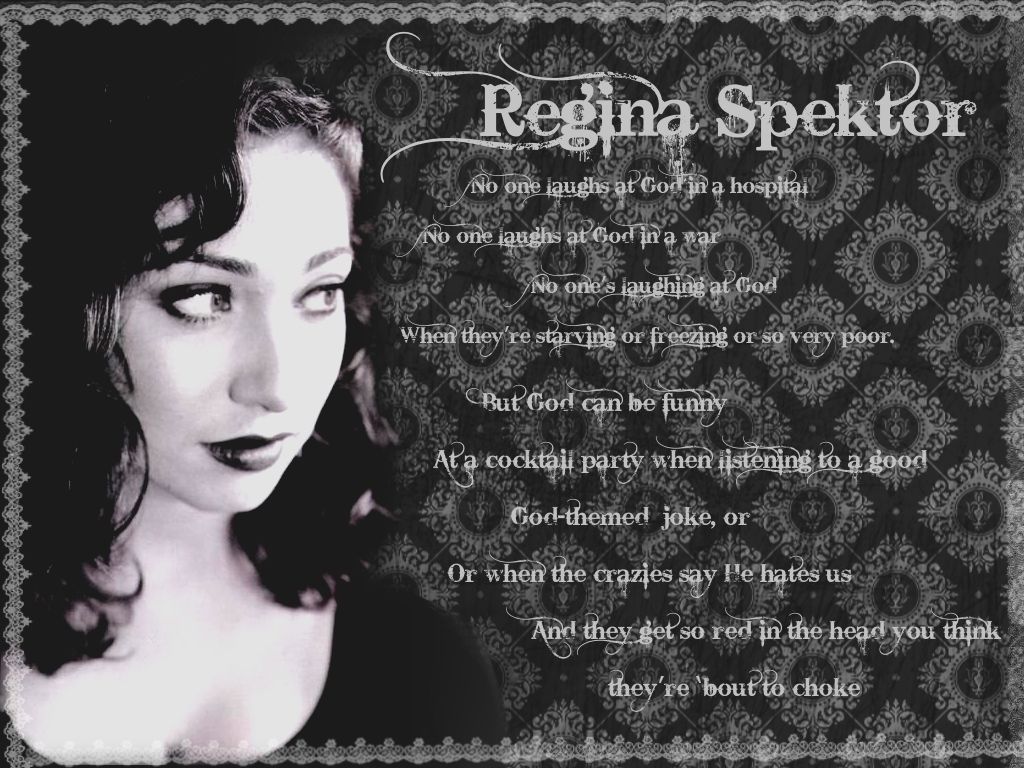 Regina Spektor Wallpaper: Regina Spektor Wallpaper. Regina spektor, Regina, Music lyrics