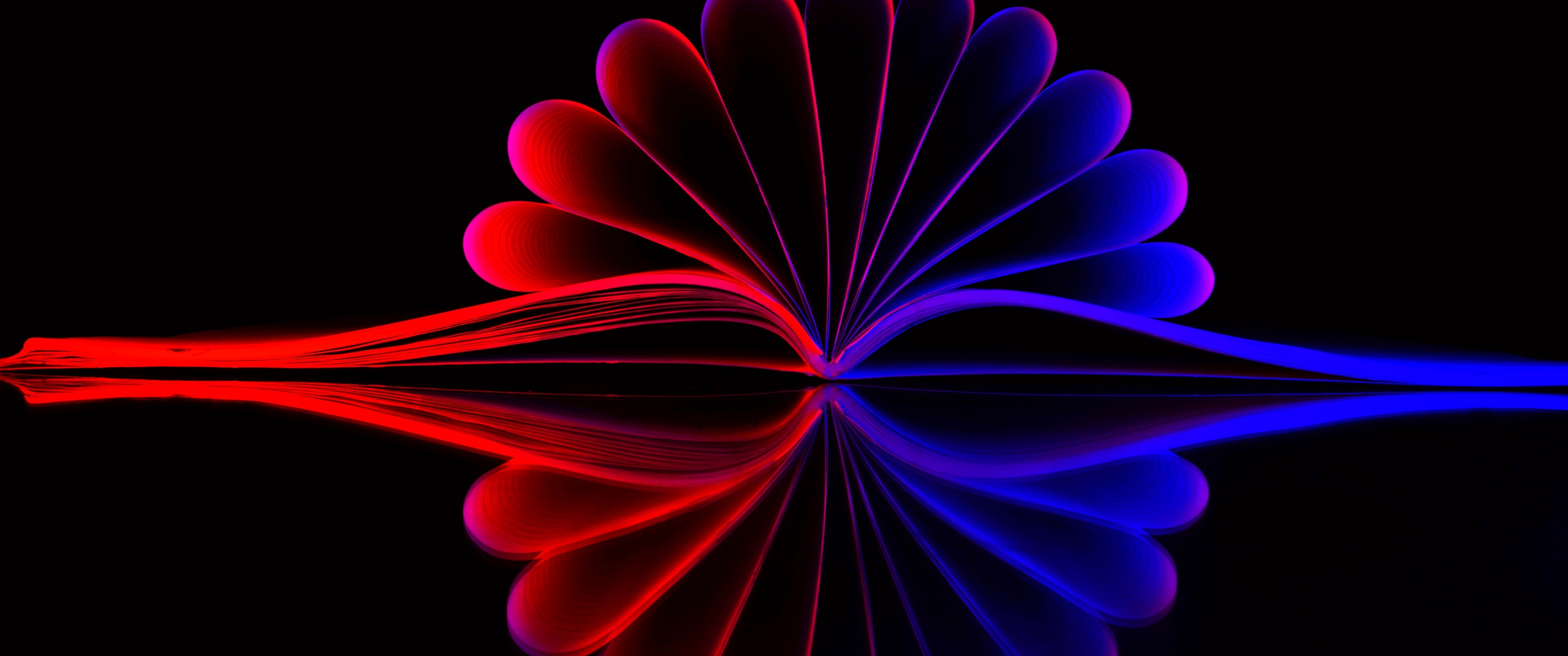 Open book Wallpaper 4K, Illustration, Abstract